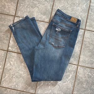 American Eagle Hi Rise Slim Jeans 16 Long